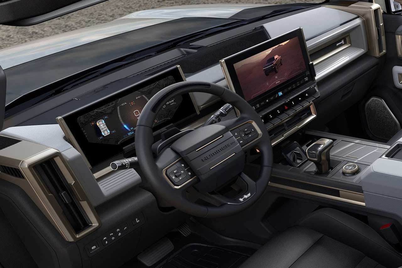 2022 GMC Hummer EV Dashboard - AUTOBICS