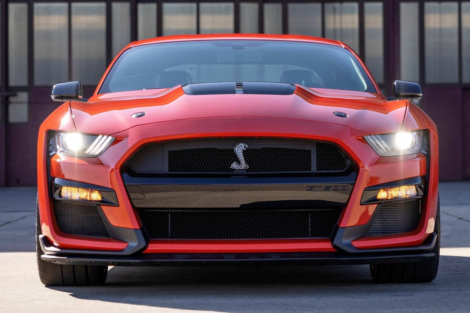 Ford Mustang Shelby GT500 Red Front | AUTOBICS