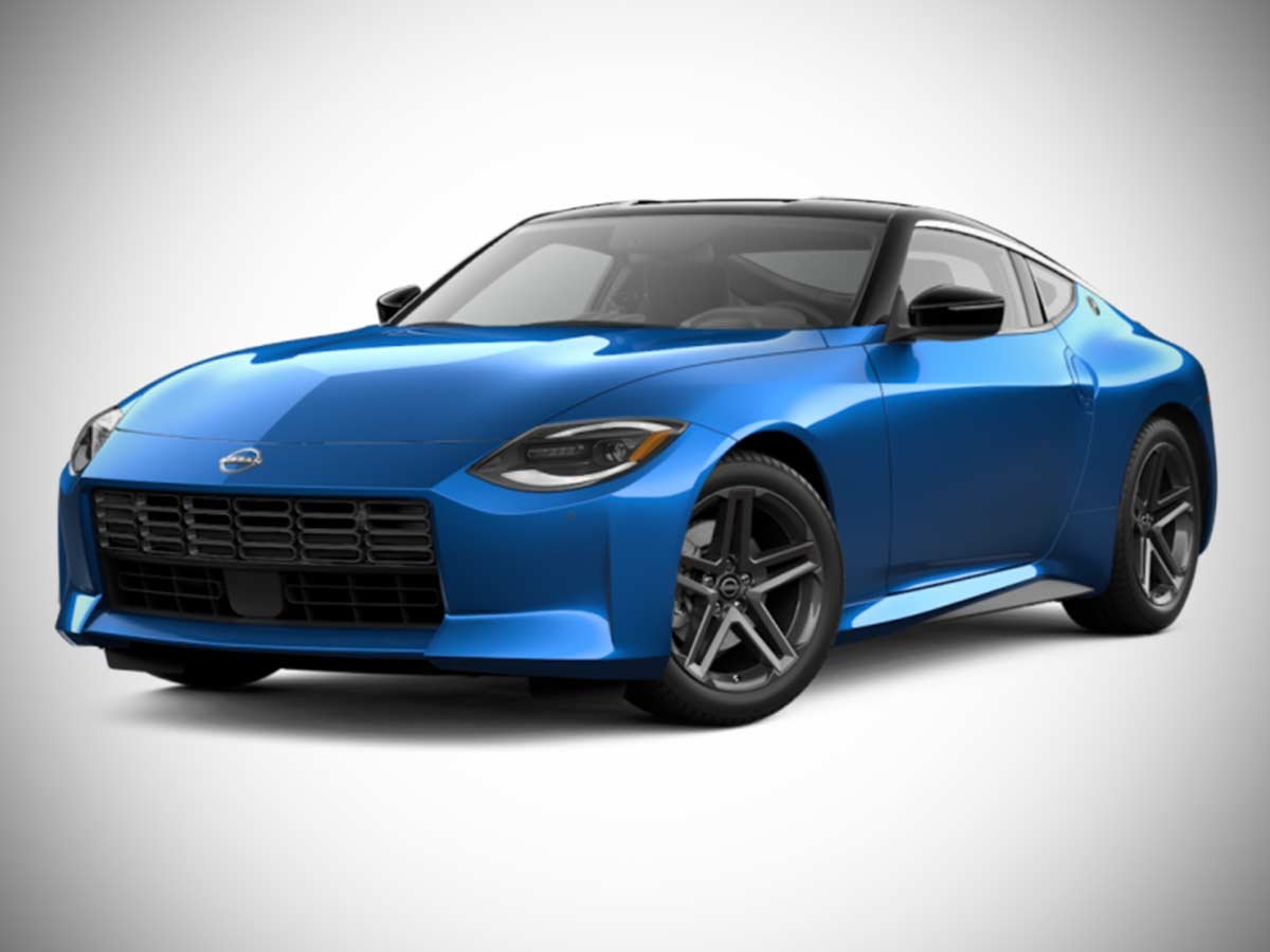 2024 Nissan Z Sport Serian Blue Tricoat with Super Black Color | AUTOBICS