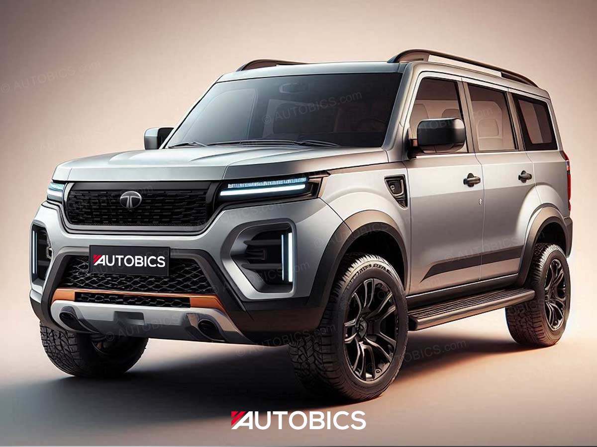 2025 Next Gen Tata Sumo Grand Design Renderings Front Quarter (2