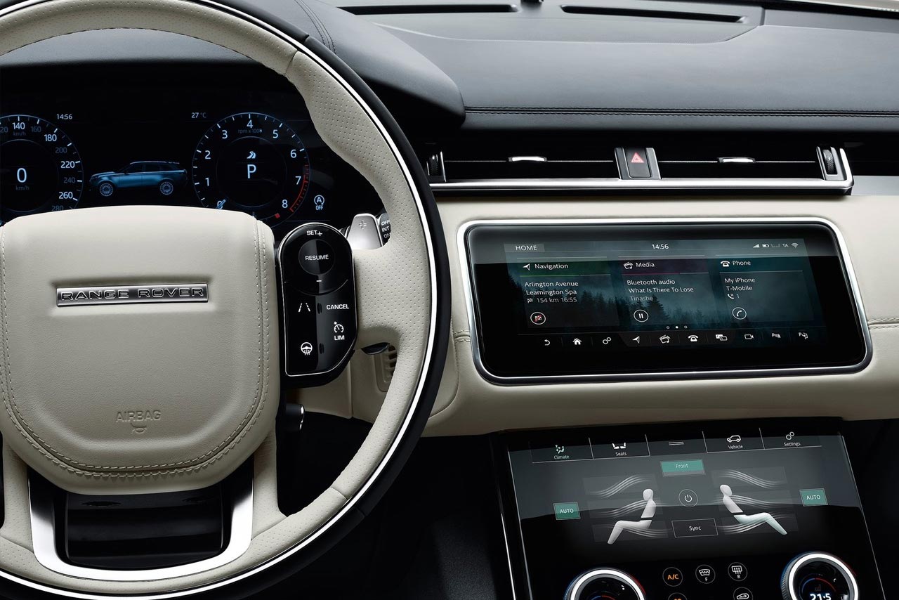 2017 Range Rover Velar interior (6) - AUTOBICS