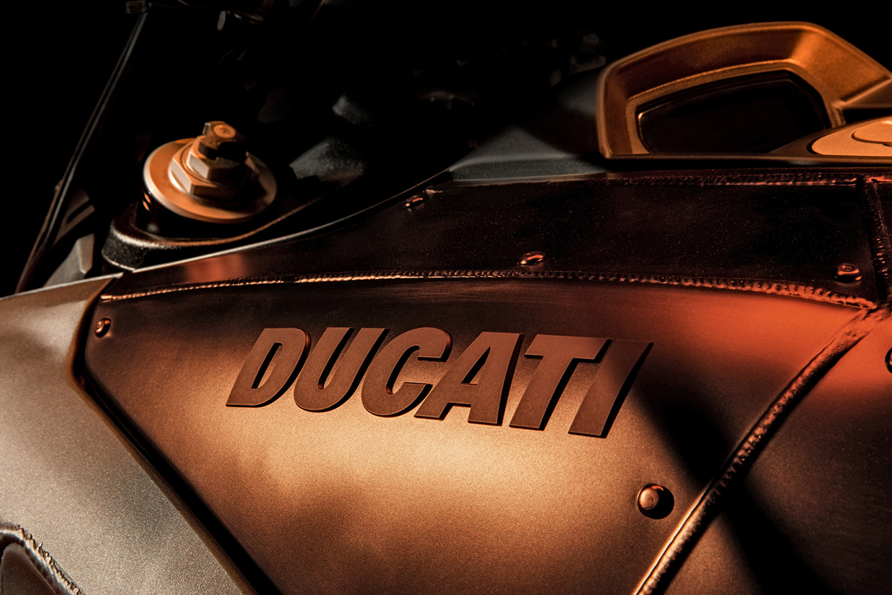 Ducati Diavel Diesel Fuel tank with Ducati badge