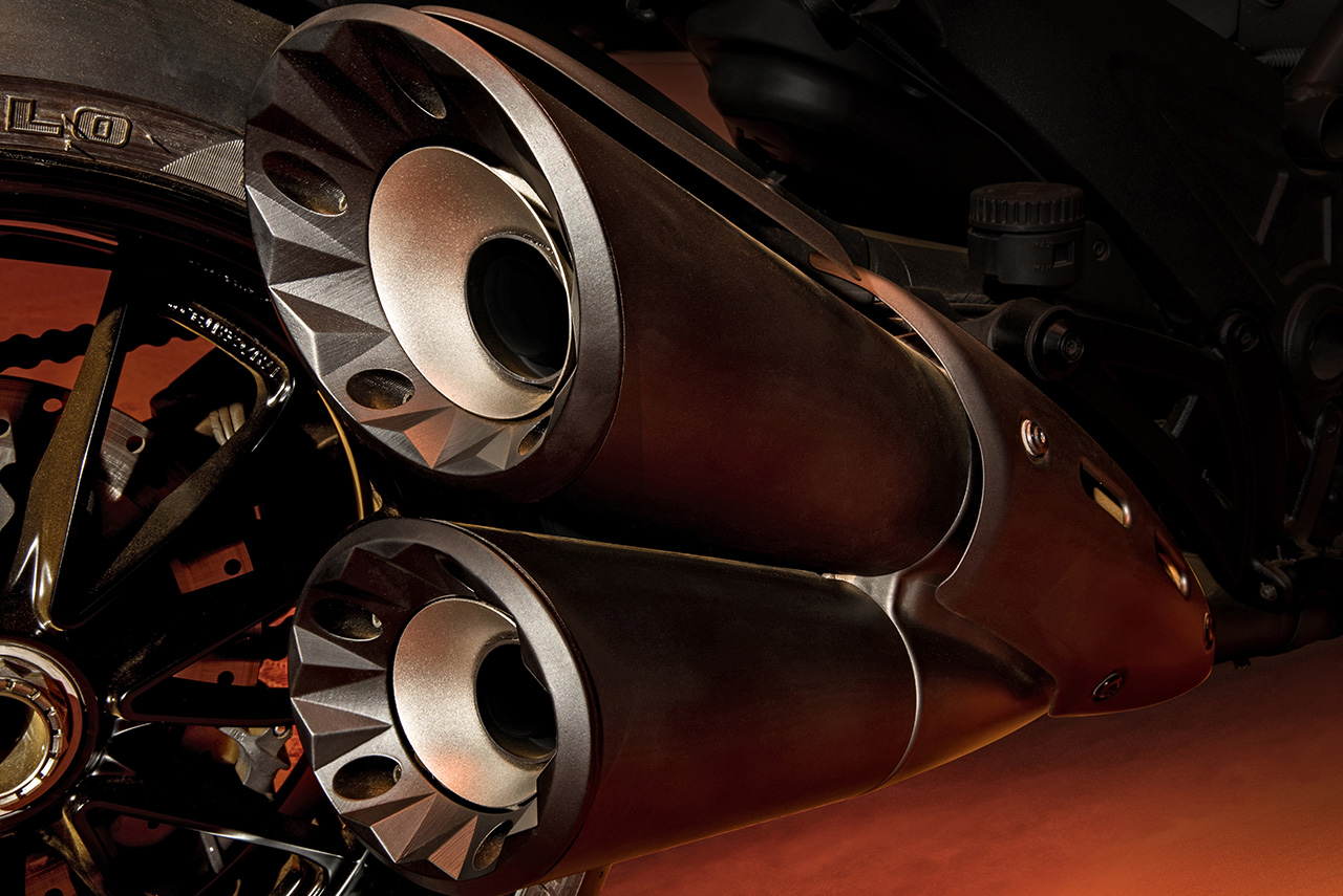 Ducati Diavel Diesel exhaust