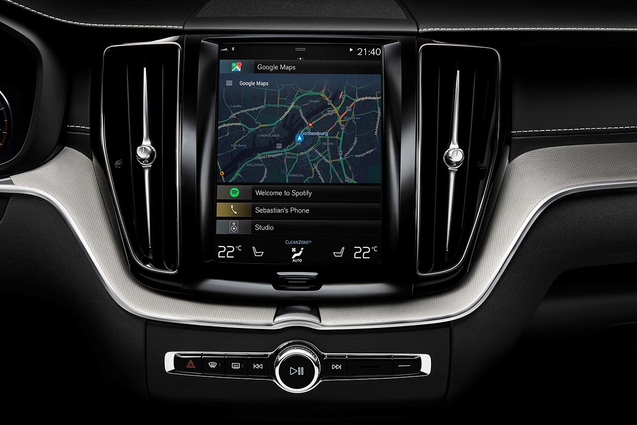 Установка android auto на volvo