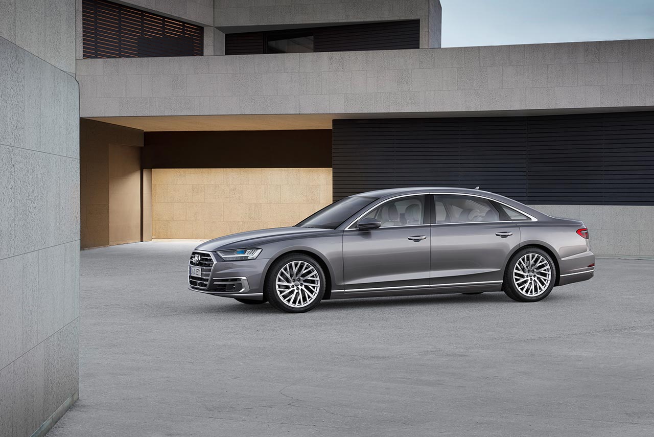 2018 Audi A8 L side - AUTOBICS