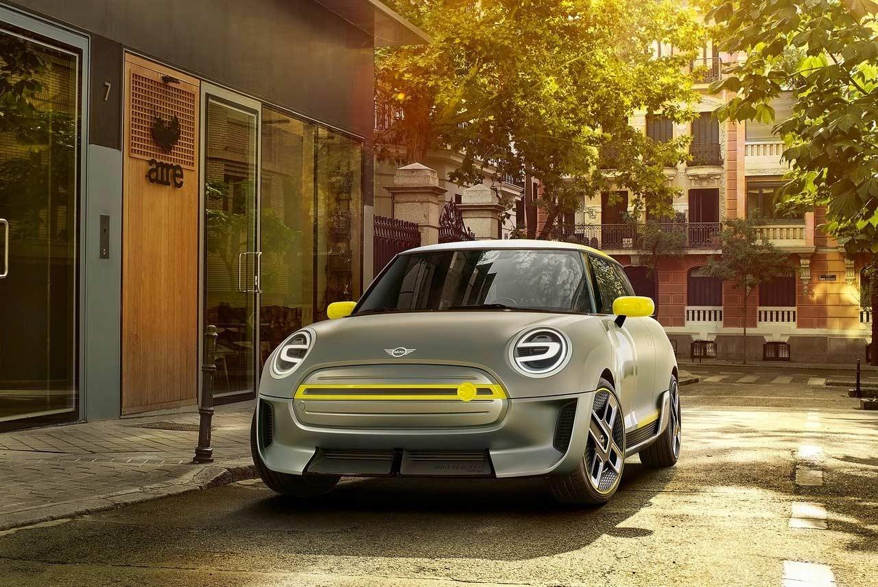 2017 Mini electric concept front view - AUTOBICS