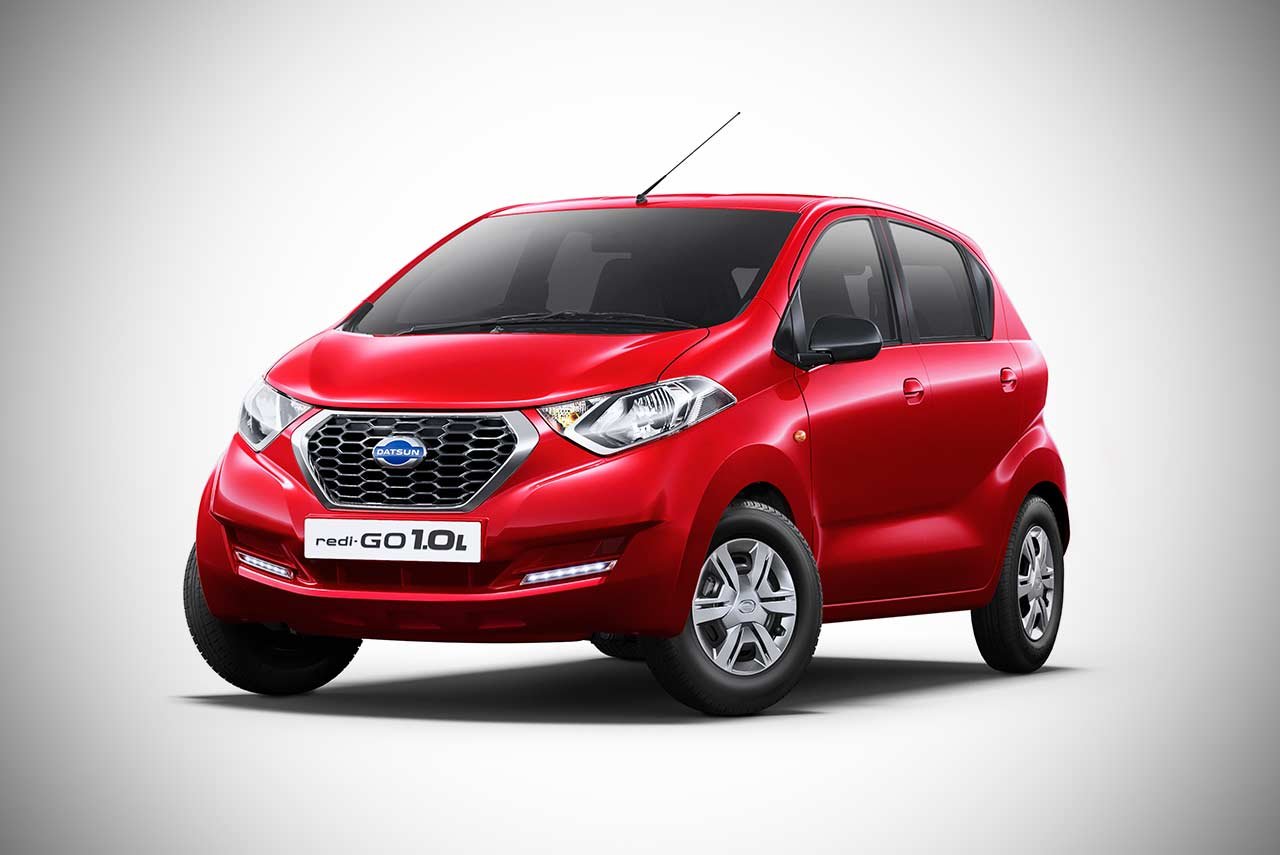 Datsun redi-GO AMT Ruby Red 2018