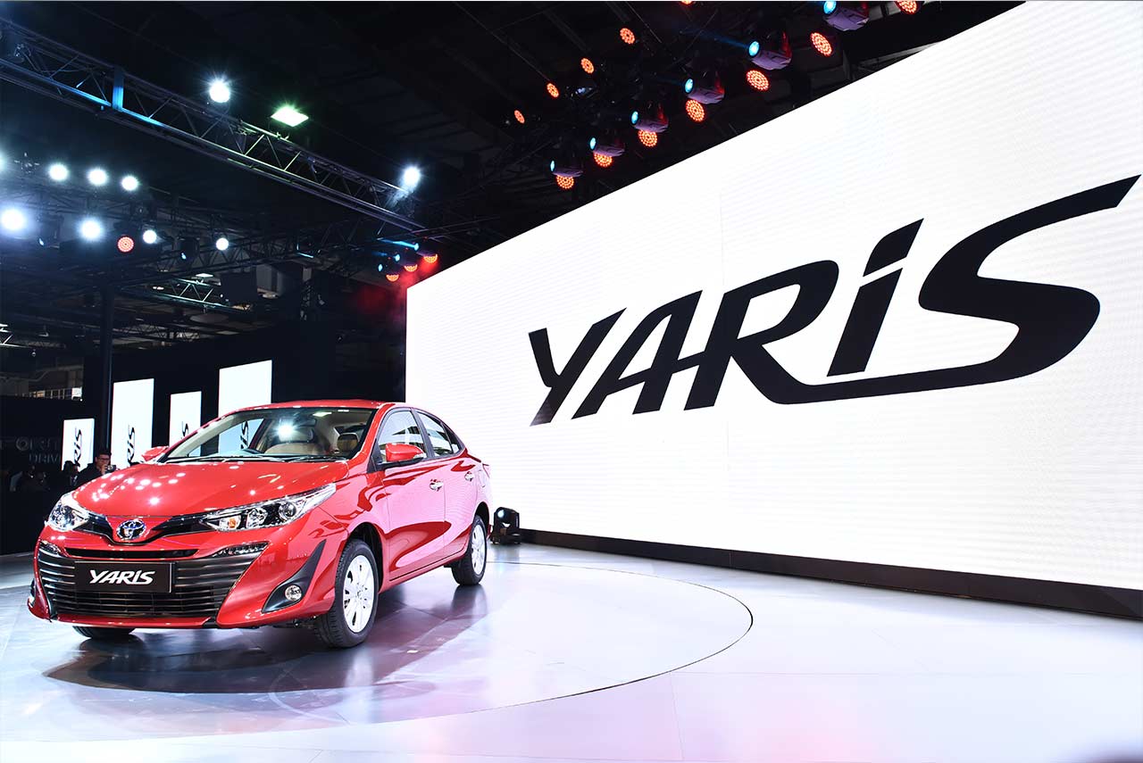 New Toyota Yaris Sedan Auto Expo 2018