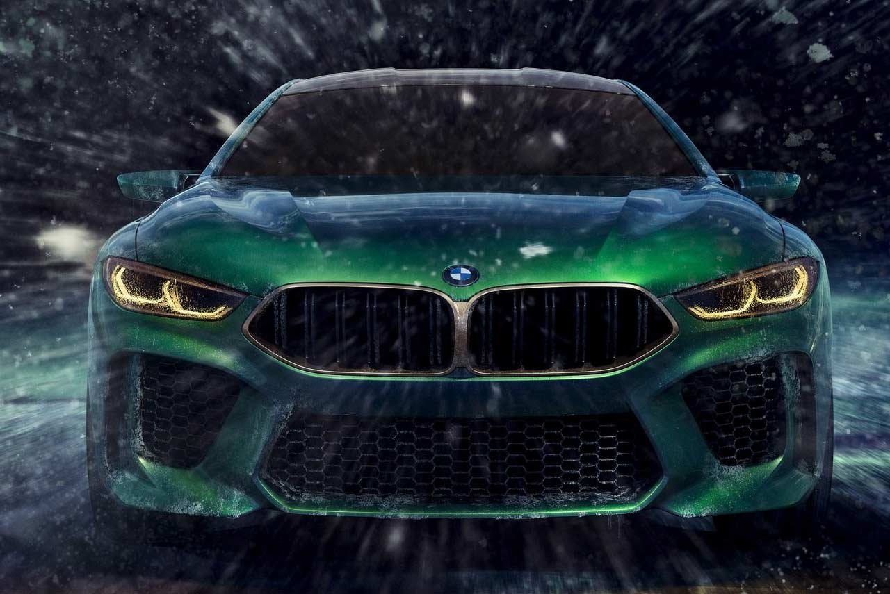BMW M8 Gran Coupe Concept Front 2018