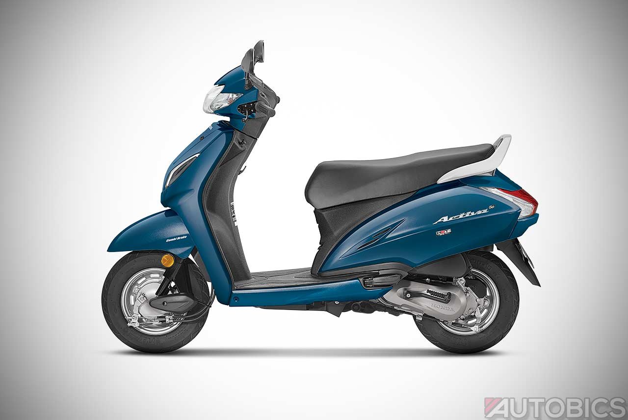 Honda Activa 5G Priced at INR 52,460/-; Comes in 8 Colours - AUTOBICS