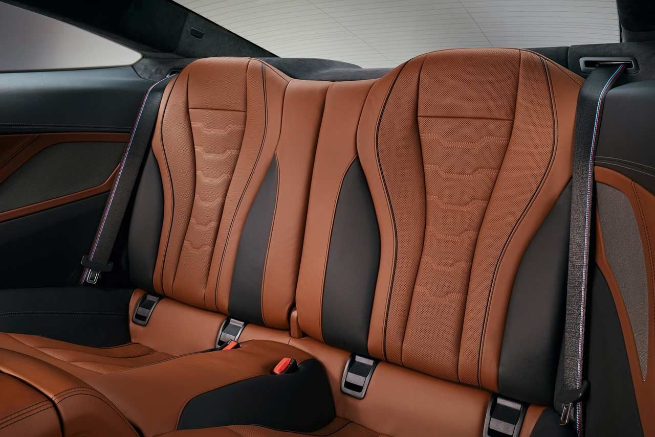 BMW 8 Series Coupe Rear Seats 2018