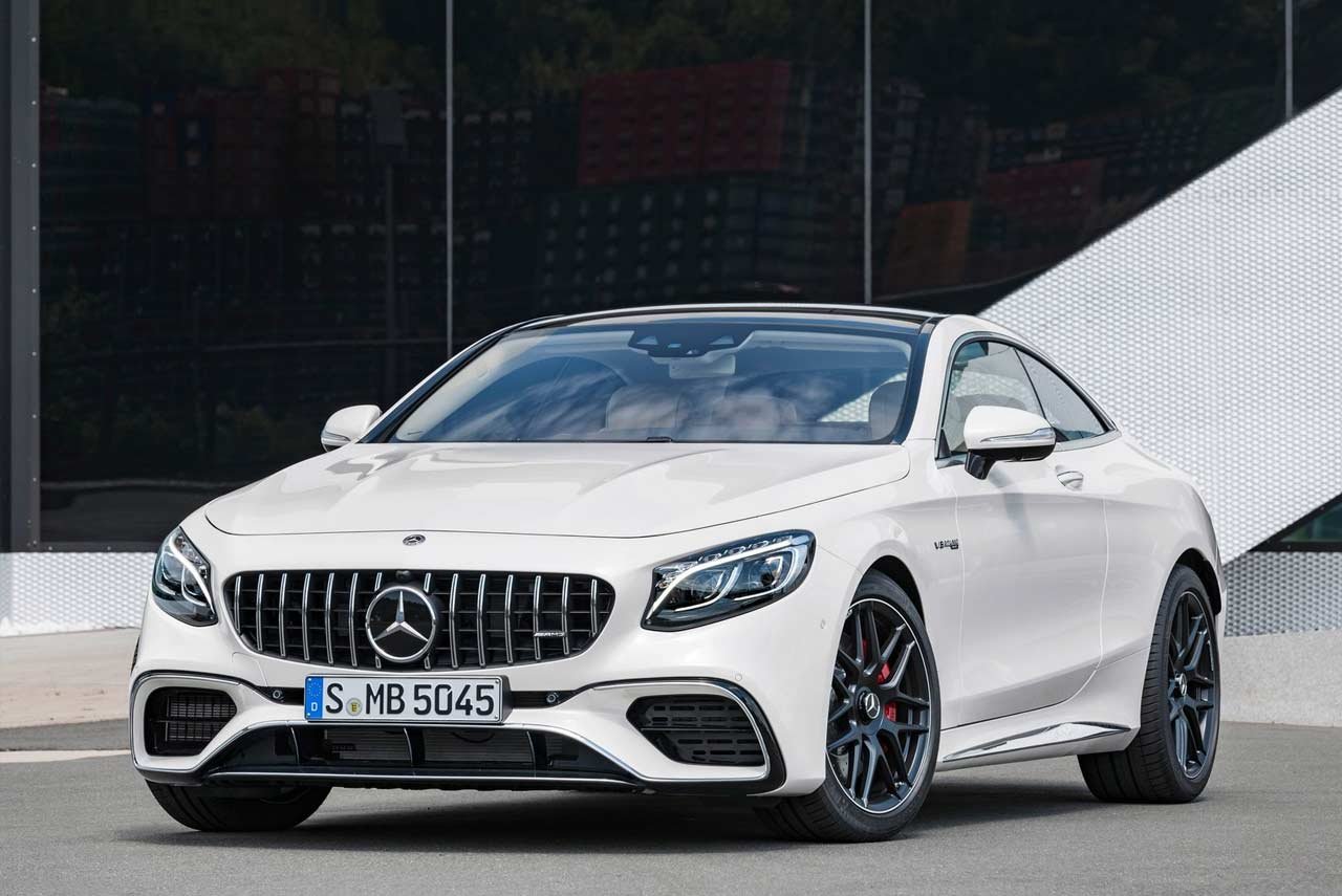 Mercedes-AMG S 63 Coupe 2018 Front Quarter