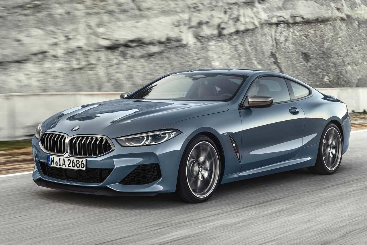 New BMW 8 Series Coupe 2018 Front Quarter
