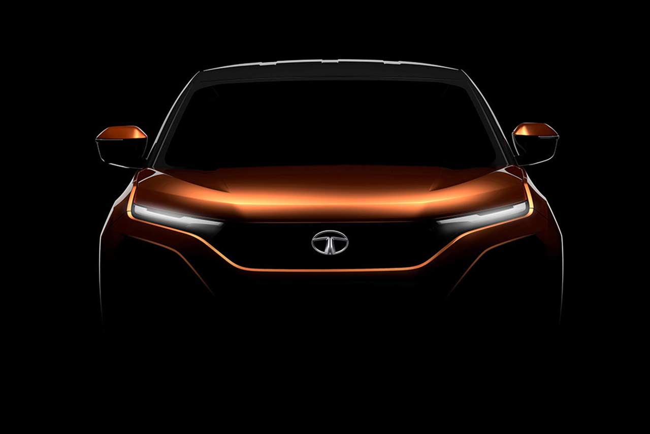 Tata Harrier SUV Front teaser