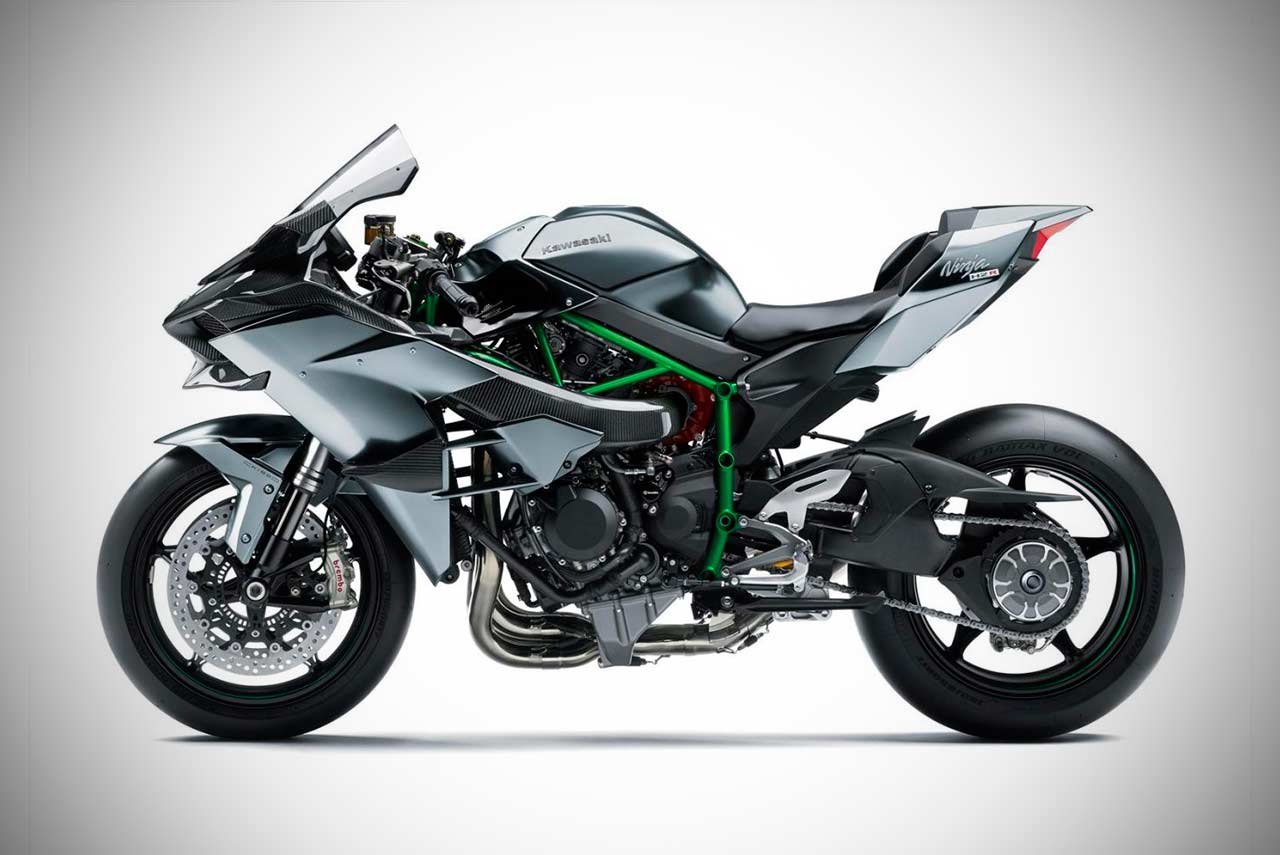 2019 Kawasaki Ninja H2R Left Side - AUTOBICS