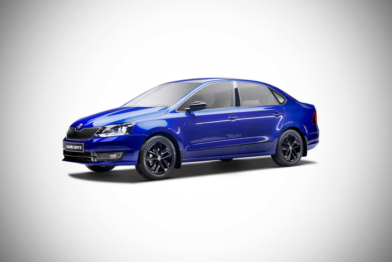 Skoda Rapid Onyx Lapiz Blue 2018