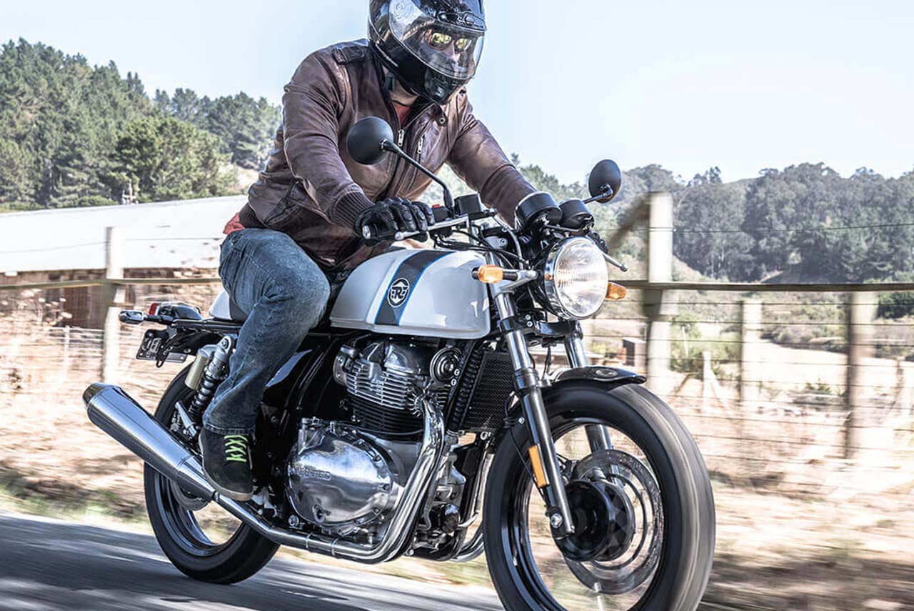 2018 Royal Enfield Continental GT 650 White