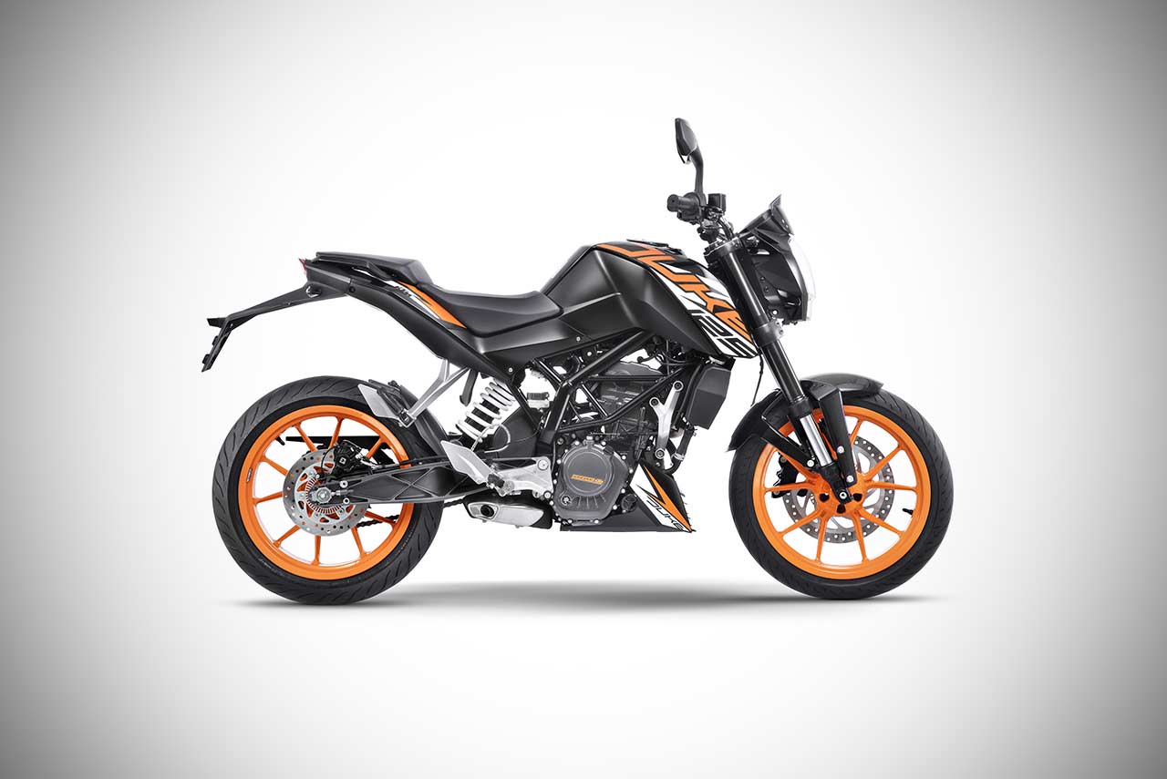 KTM 125 Duke ABS Black Side 2018