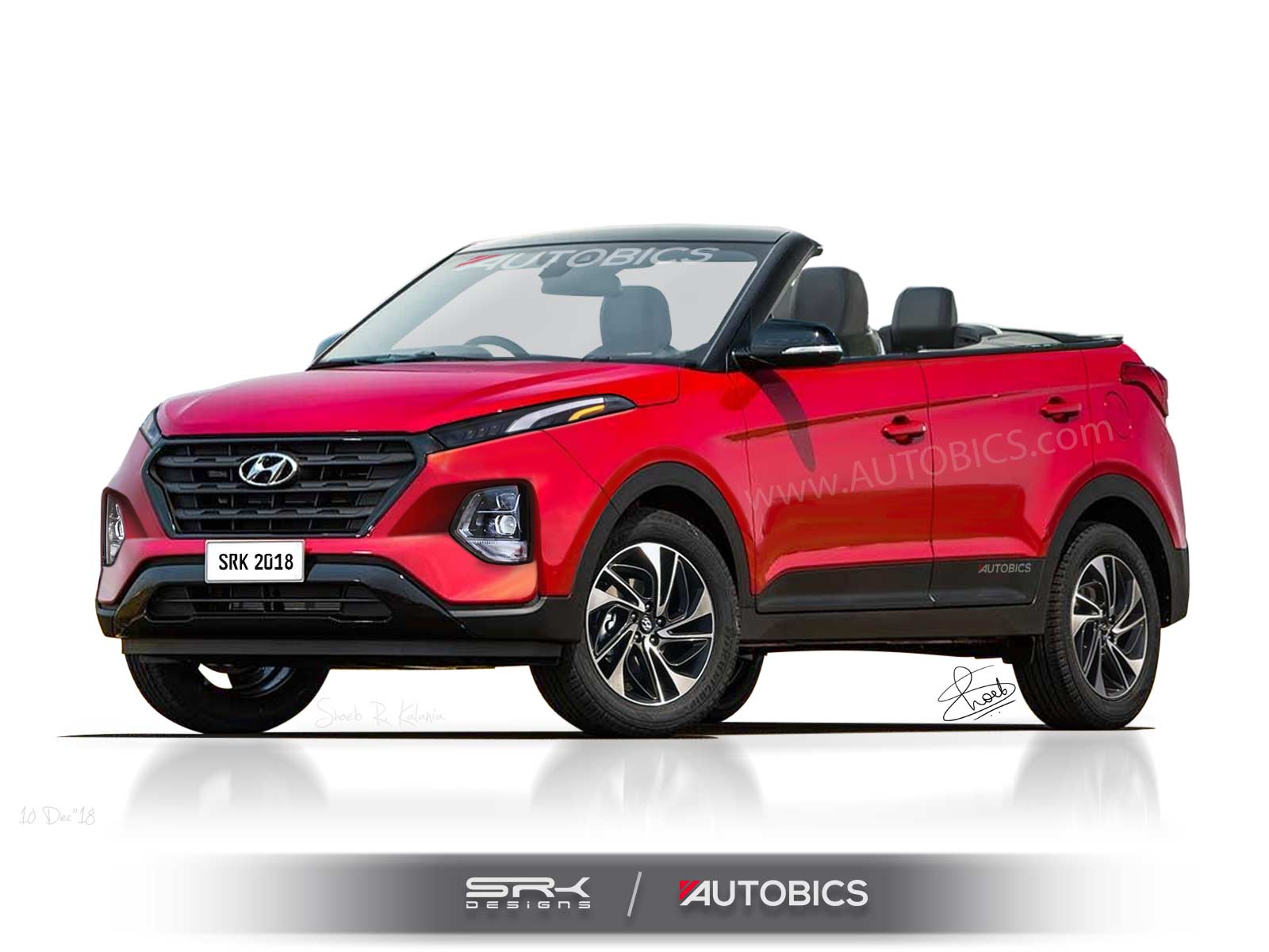 Hyundai Creta Convertible Concept by SRK Designs AUTOBICS