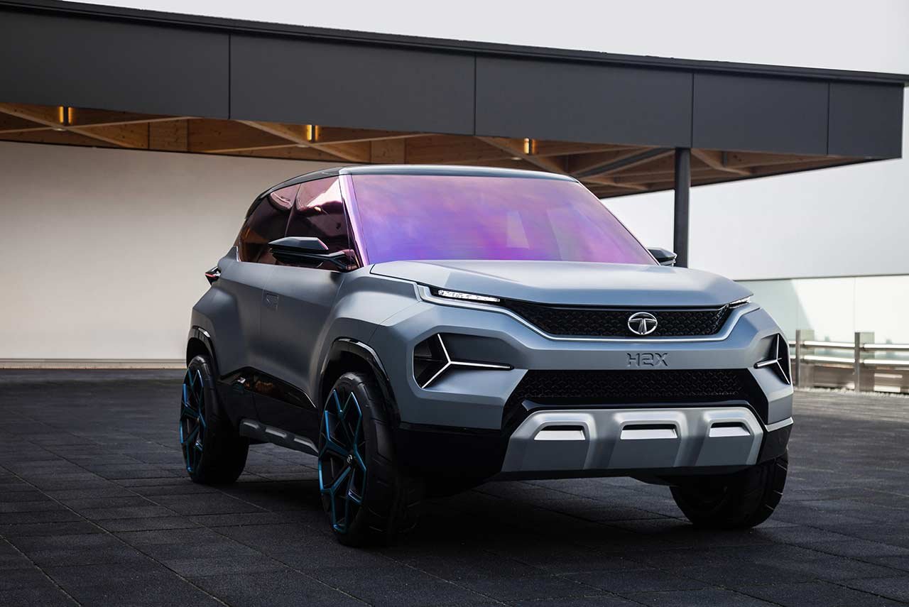 Tata H2X Concept Front Quarter 2019