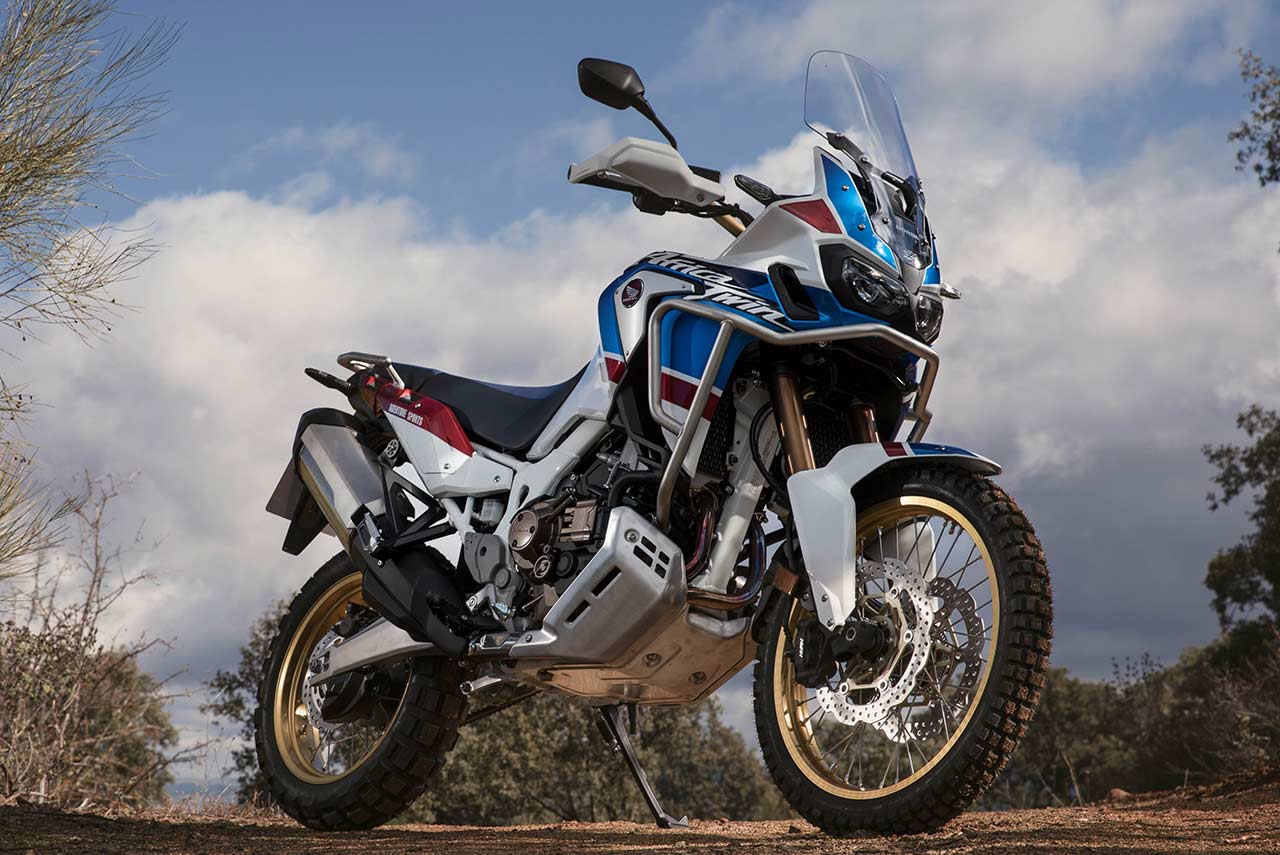 2019 Honda Africa Twin CRF1000L Front Quarter - AUTOBICS