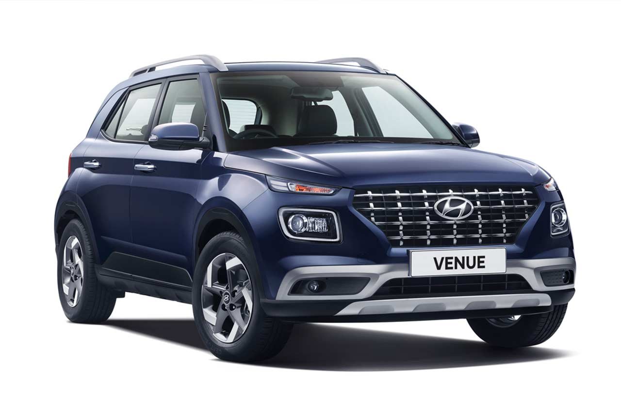 2019 Hyundai Venue India Front Quarter
