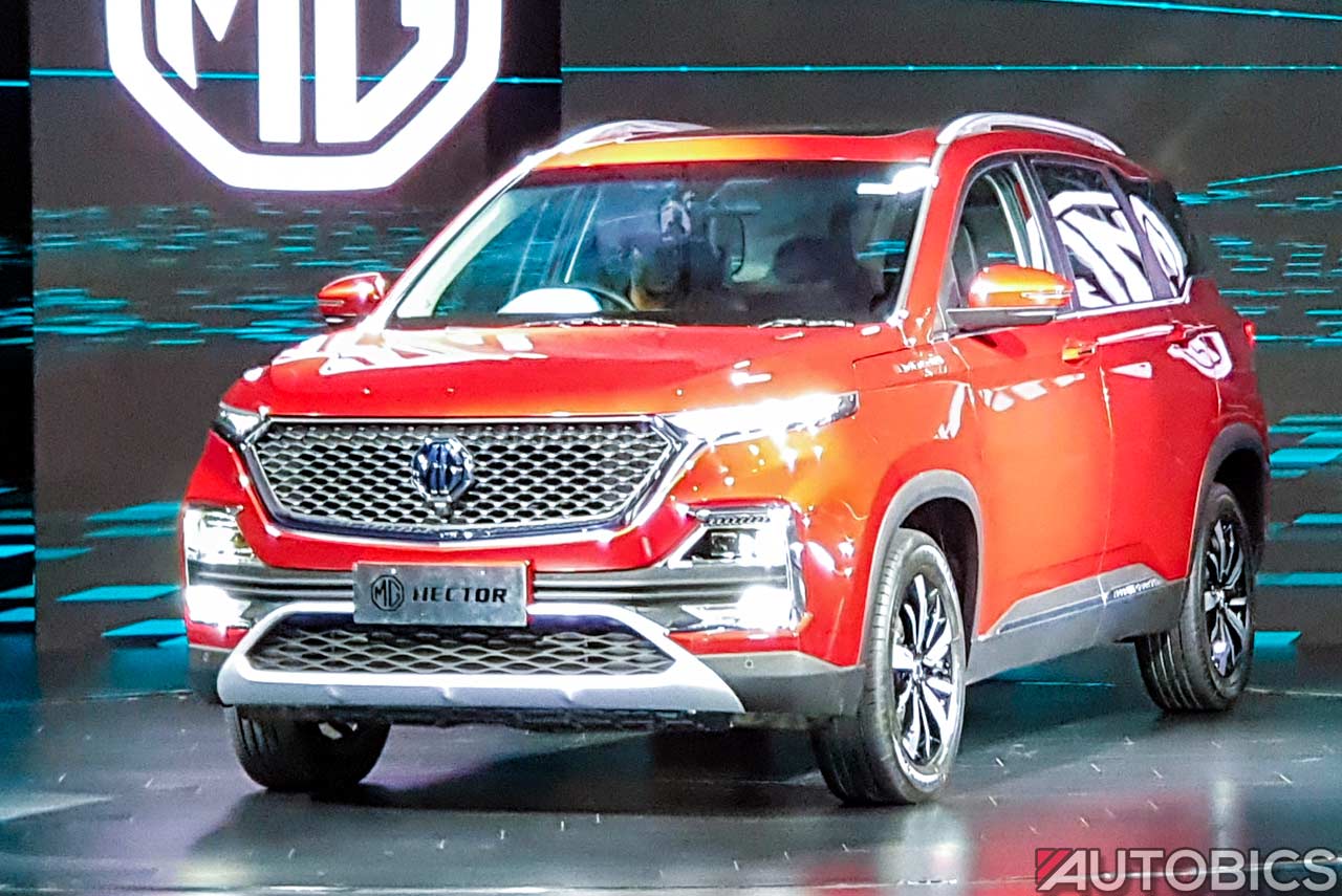 2019 MG Hector Front Left | AUTOBICS