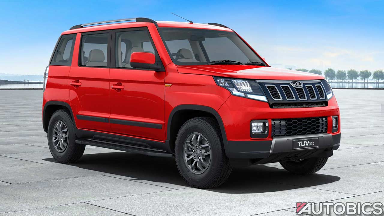 2019 Mahindra TUV300 facelift Priced from INR 8.38 Lakh in India | AUTOBICS