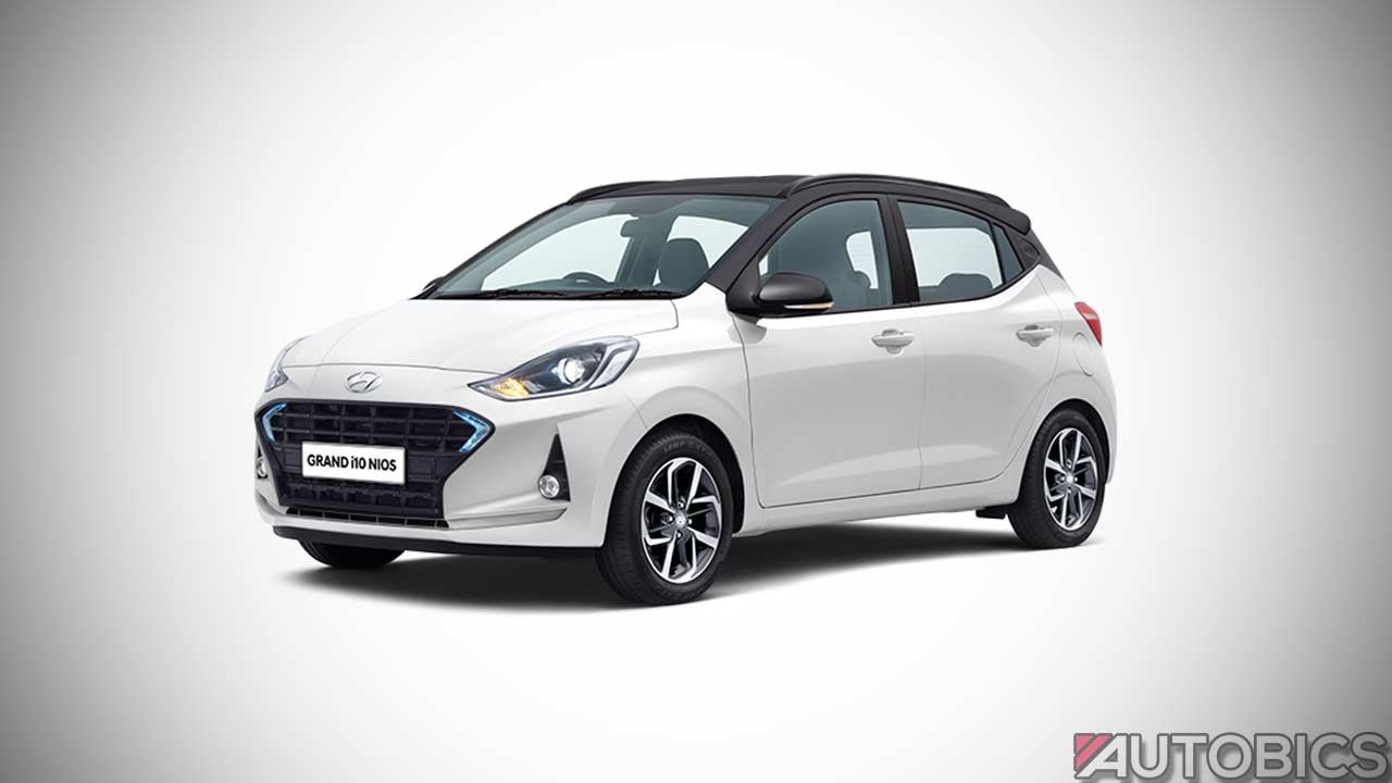 Hyundai Grand I10 NIOS Polar White Dual Tone 2019 - AUTOBICS