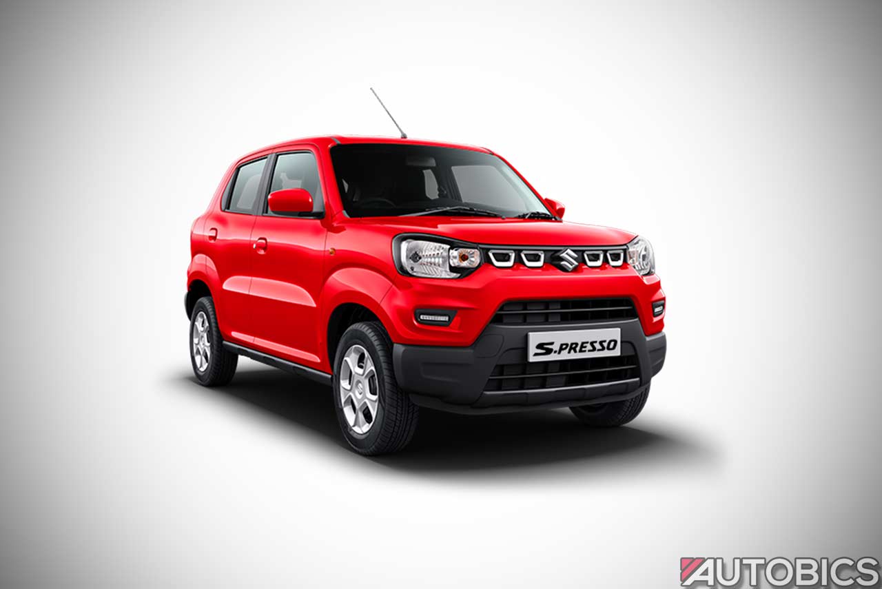 Maruti Spresso Solid Fire Red 2022 AUTOBICS