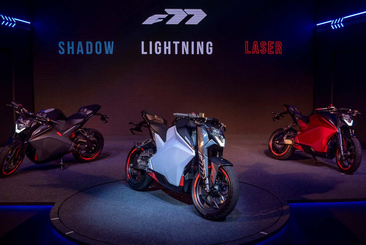 Ultraviolette F77 Electric Motorcycle 2019