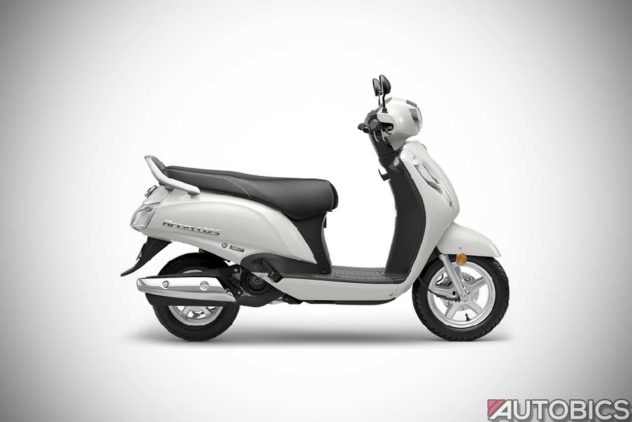 Suzuki Access 125 BS-6 Pearl Mirage White 2020 - AUTOBICS