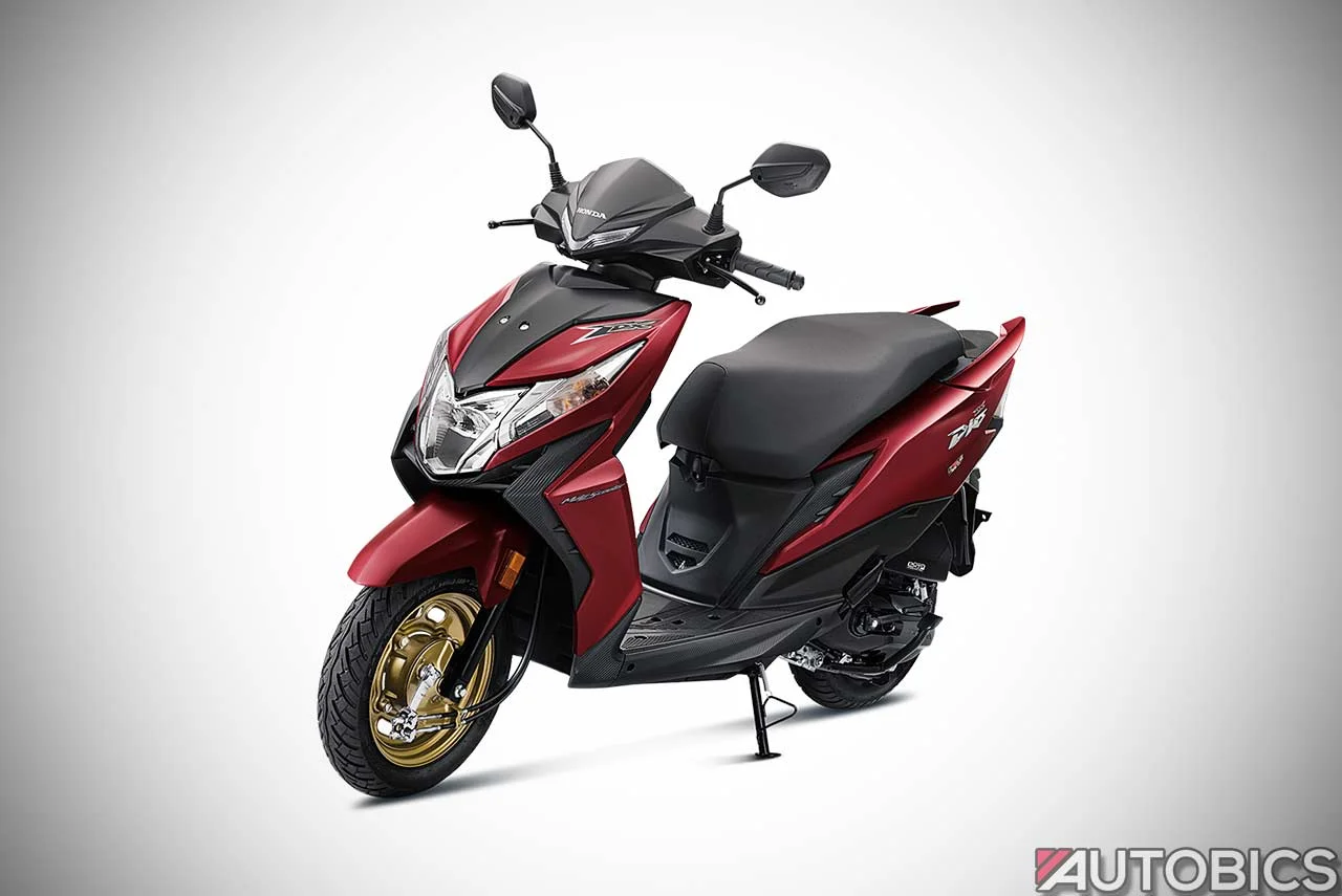 Dio scooty on sale red colour