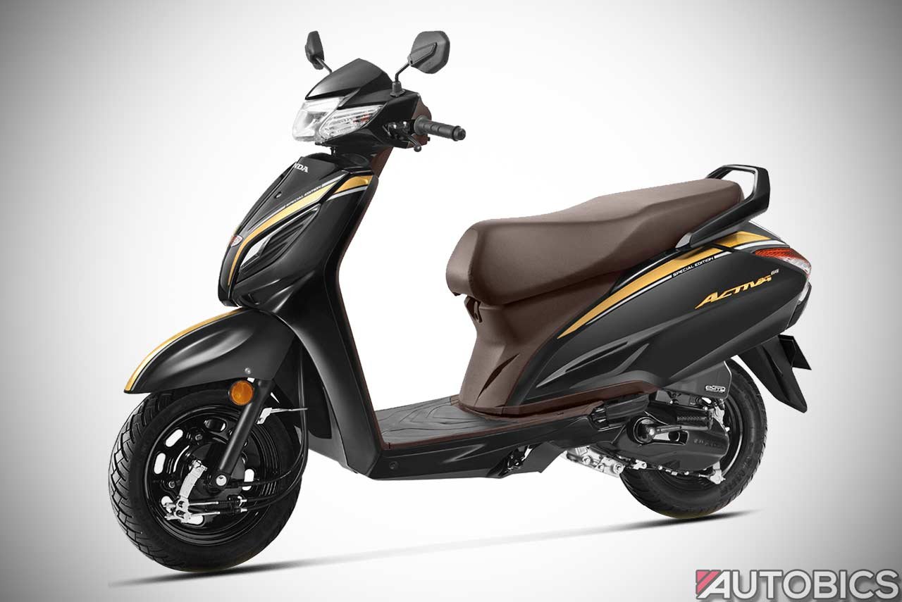 Honda Activa 6G 20th Anniversary Edition Launched in India AUTOBICS