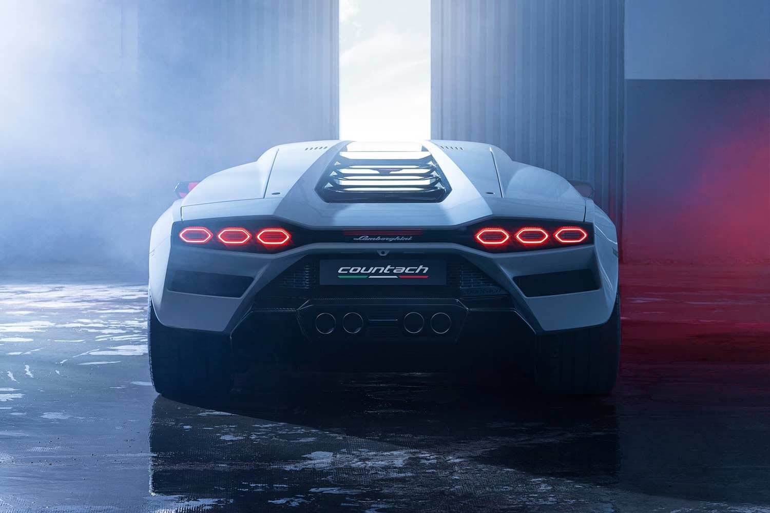 2022 Lamborghini Countach LPI 800-4 Rear - AUTOBICS