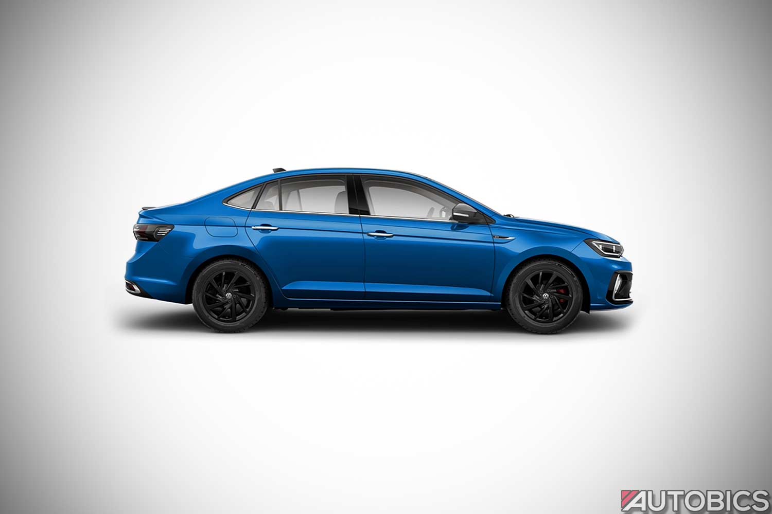 2022 VW Virtus Rising Blue Metallic - AUTOBICS