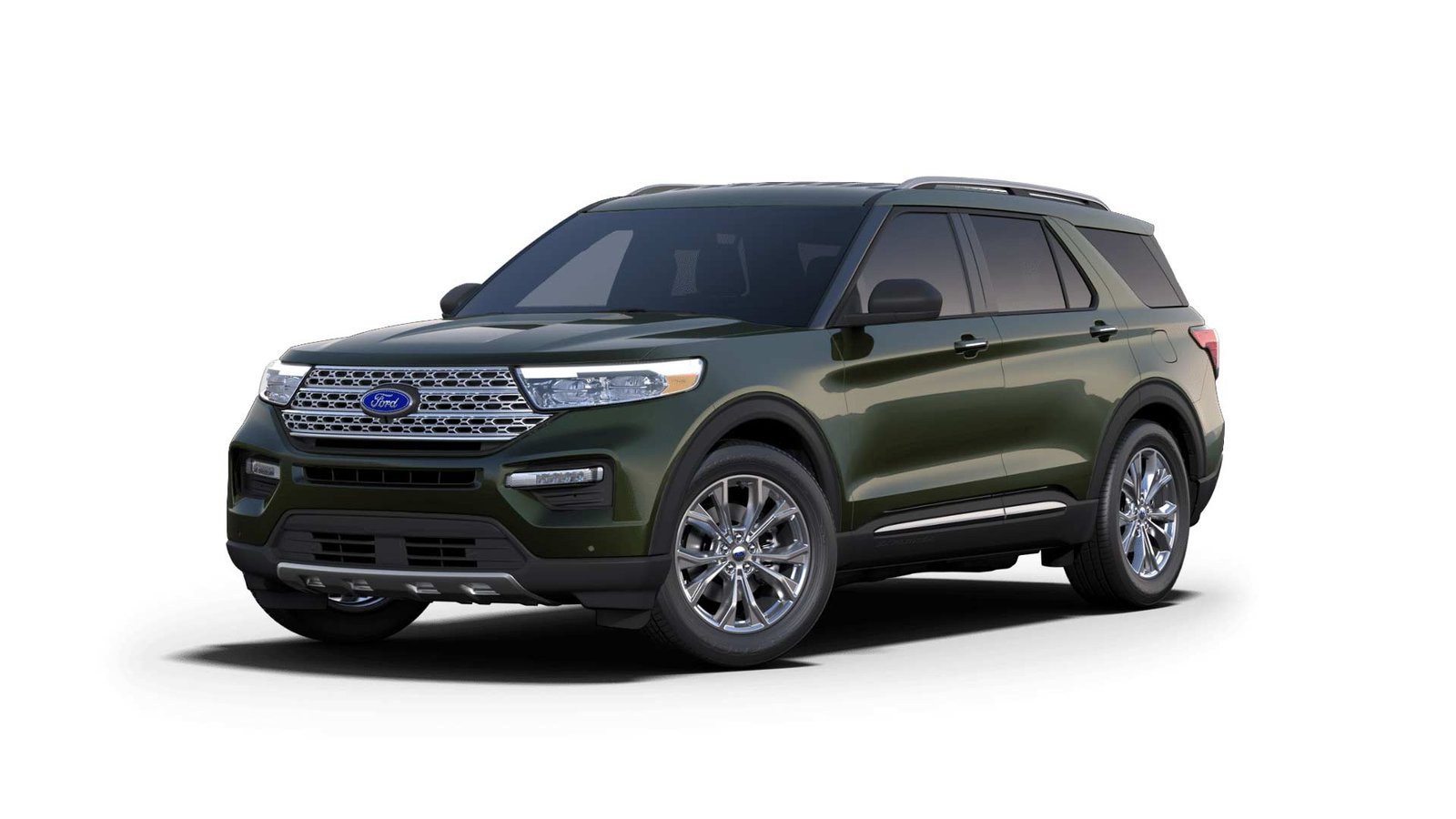2022 Ford Explorer Forged Green