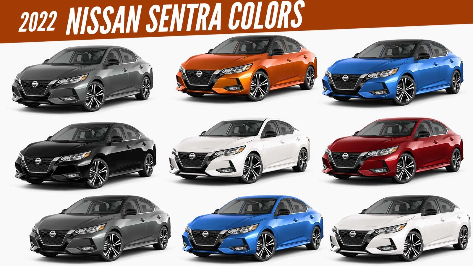 2022 Nissan Sentra - All Color Options – Images | AUTOBICS