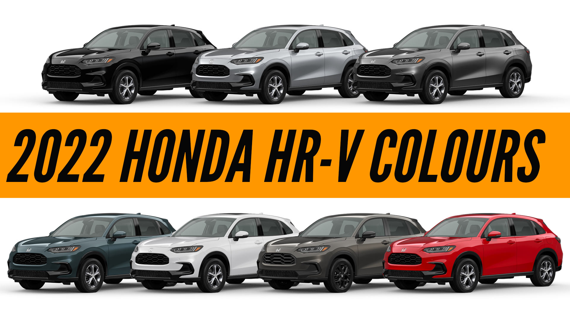 2022 Honda Hr V All Color Options Images Autobics