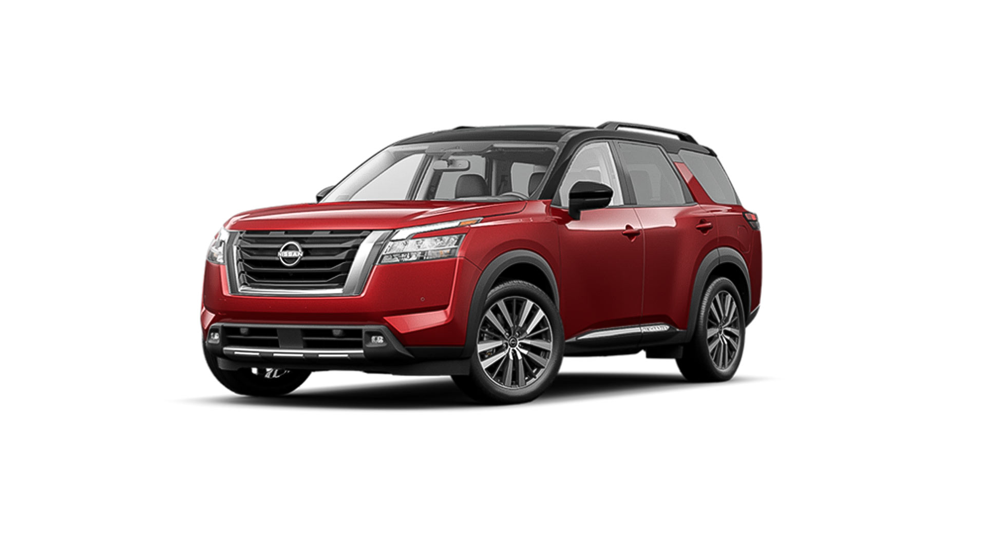 2022 Nissan Pathfinder Scarlet Ember Tintcoat with Super Black - AUTOBICS