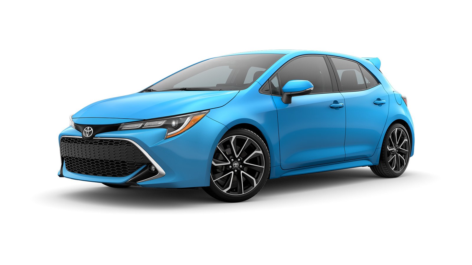 2022 Toyota Corolla Hatchback Blue Flame
