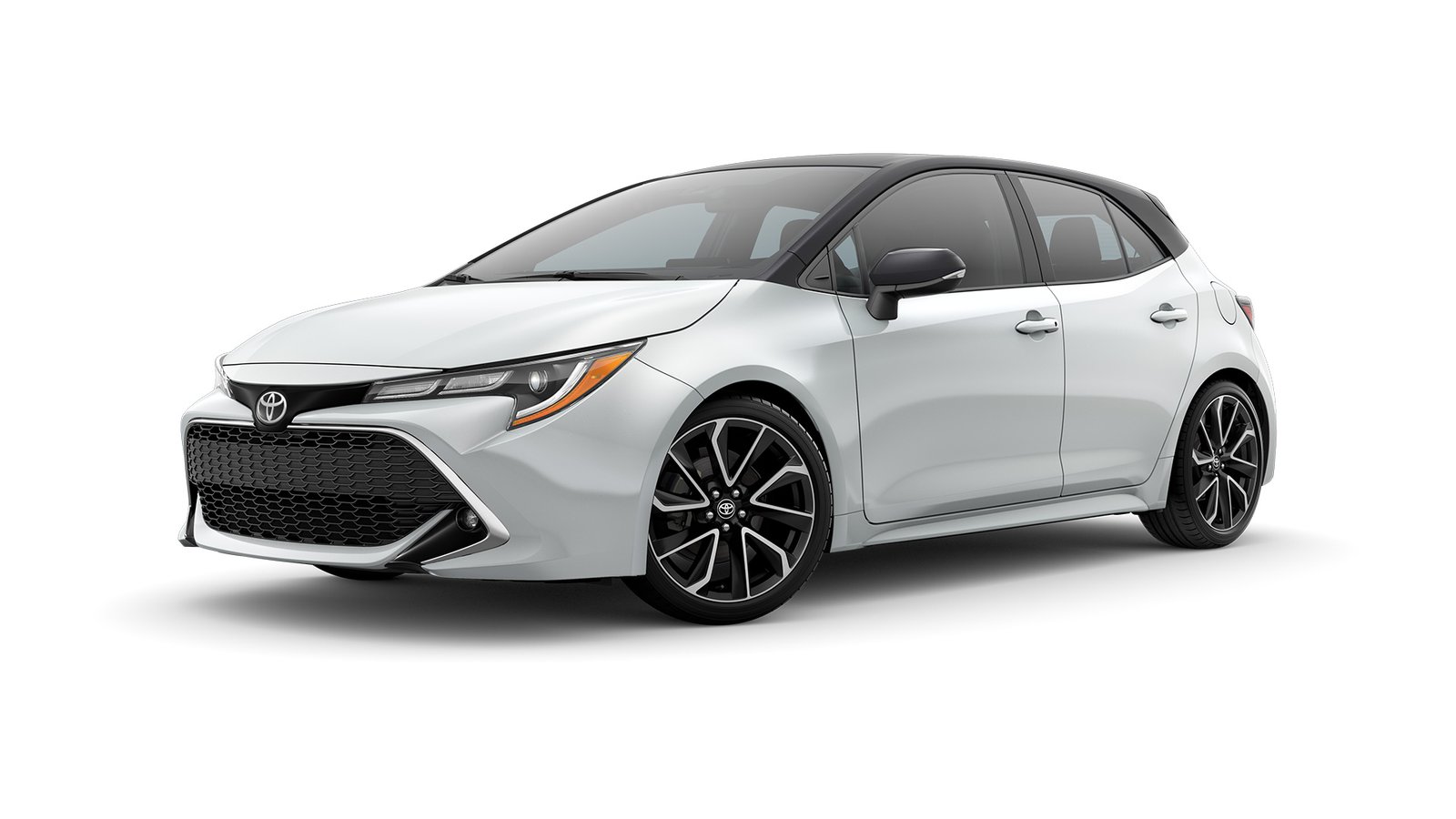 2022 Toyota Corolla Hatchback Wind Chill Pearl with Black Roof AUTOBICS