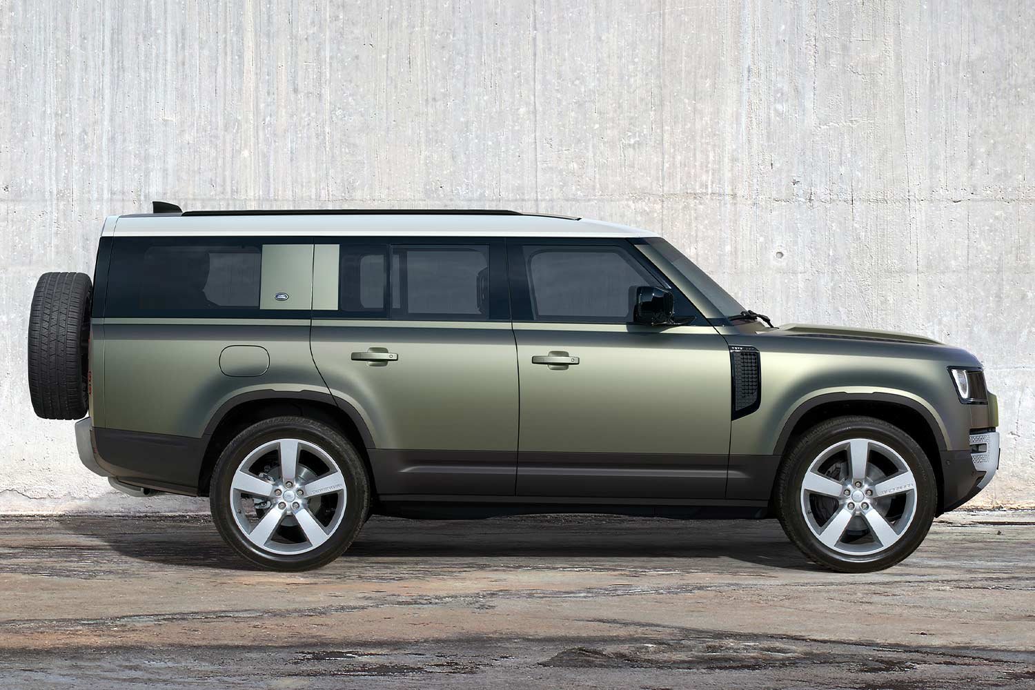 2023 Cars In Green 2023 Land Rover Defender 130 Pangea Green Autobics