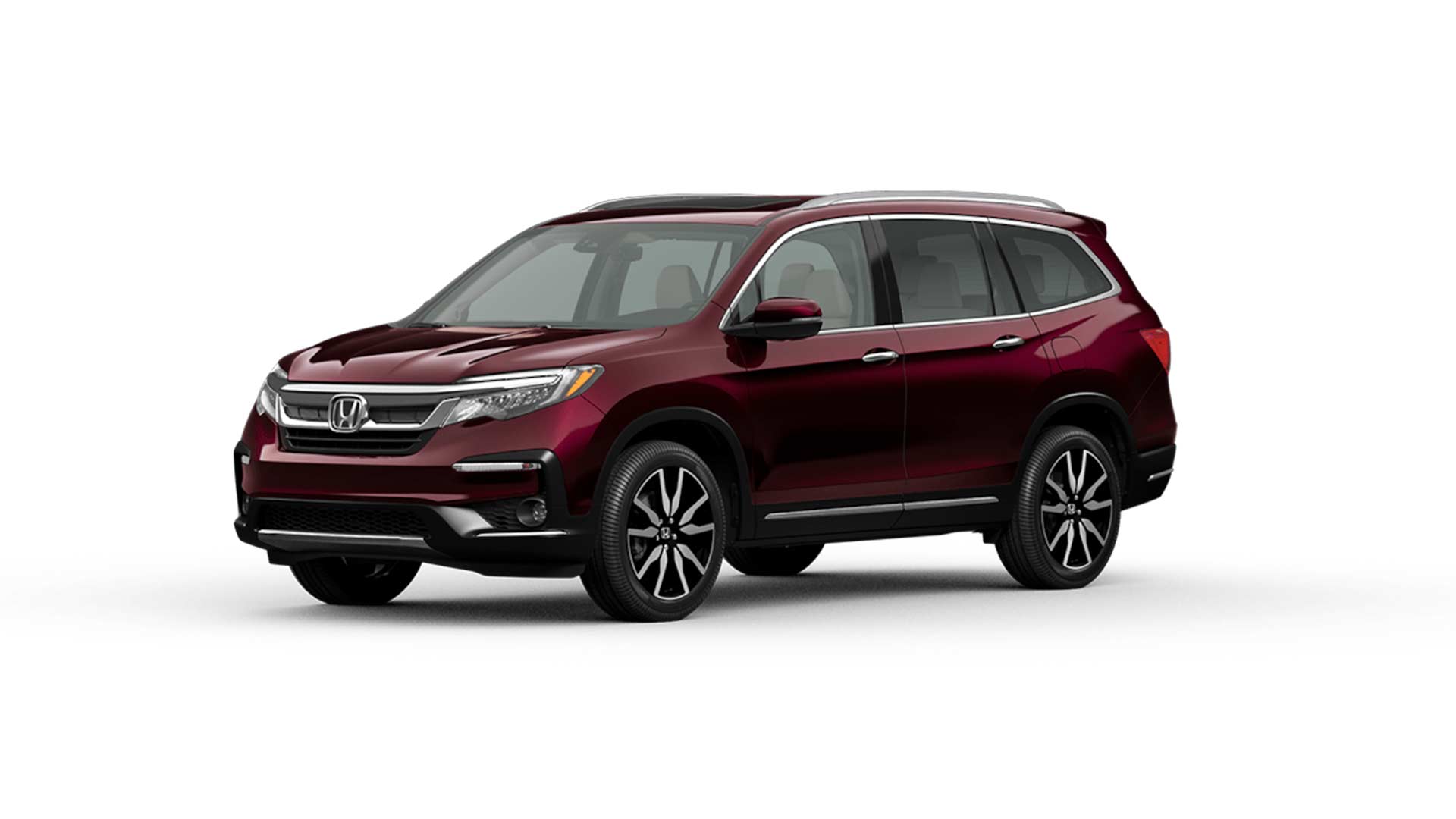 2022 Honda Pilot Deep Scarlet Pearl