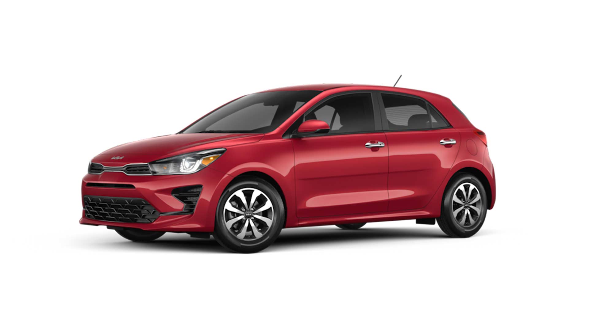 2022 Kia Rio 5-door hatchback Currant Red - AUTOBICS