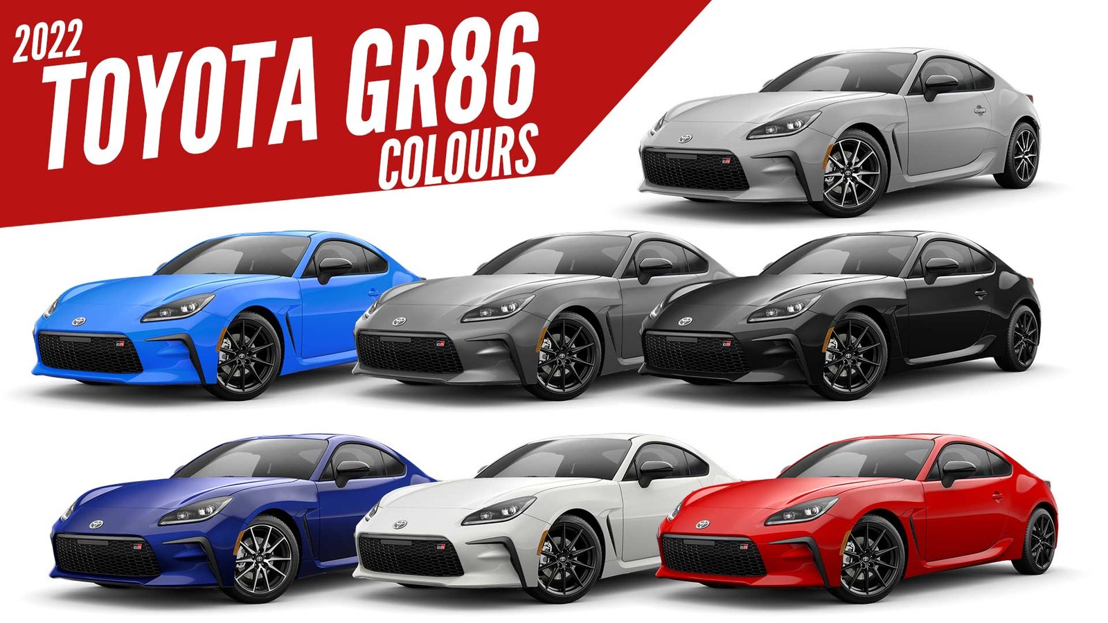 2022 Toyota Gr86 Colors