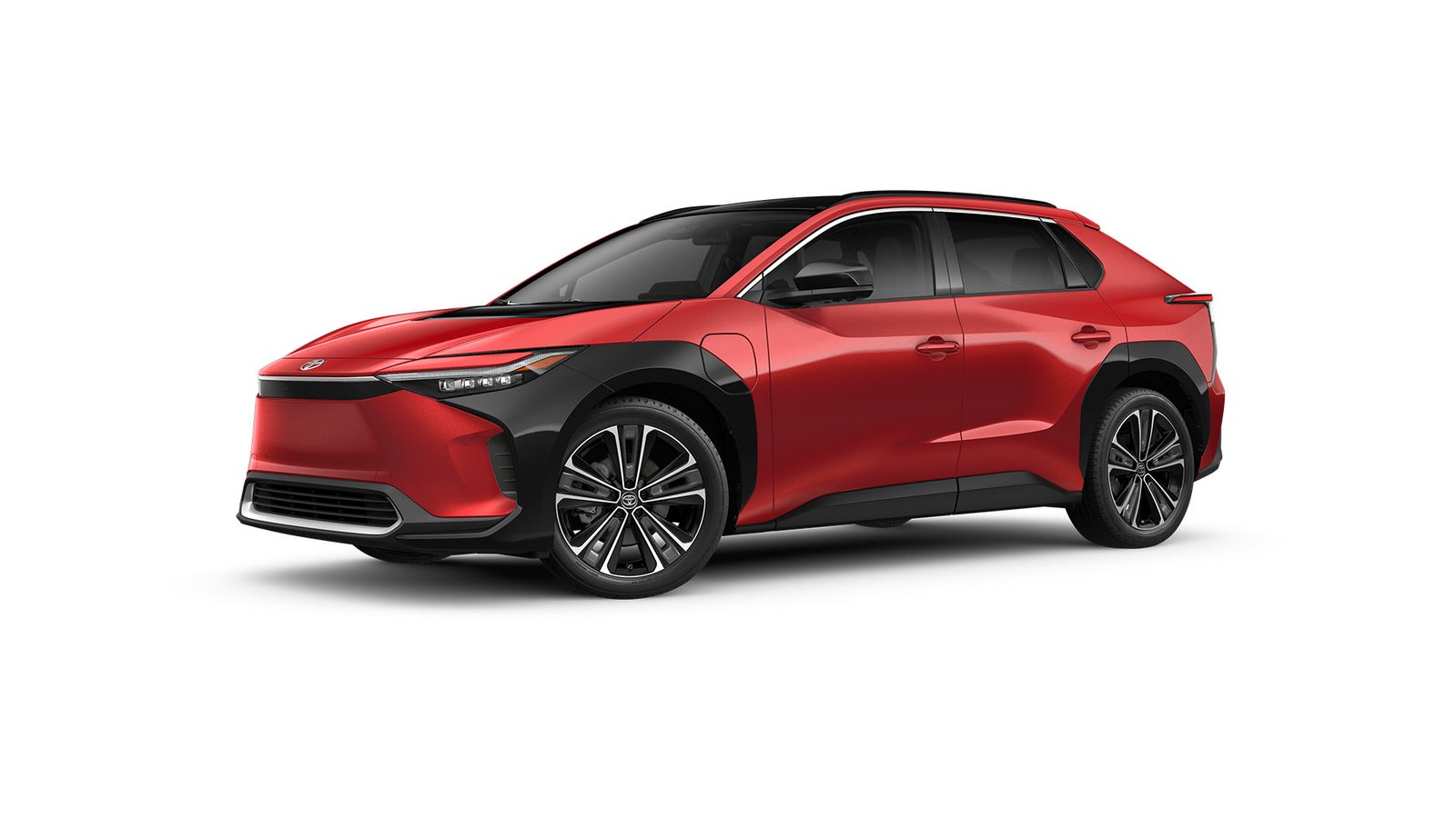 2022 Toyota bZ4X Supersonic Red