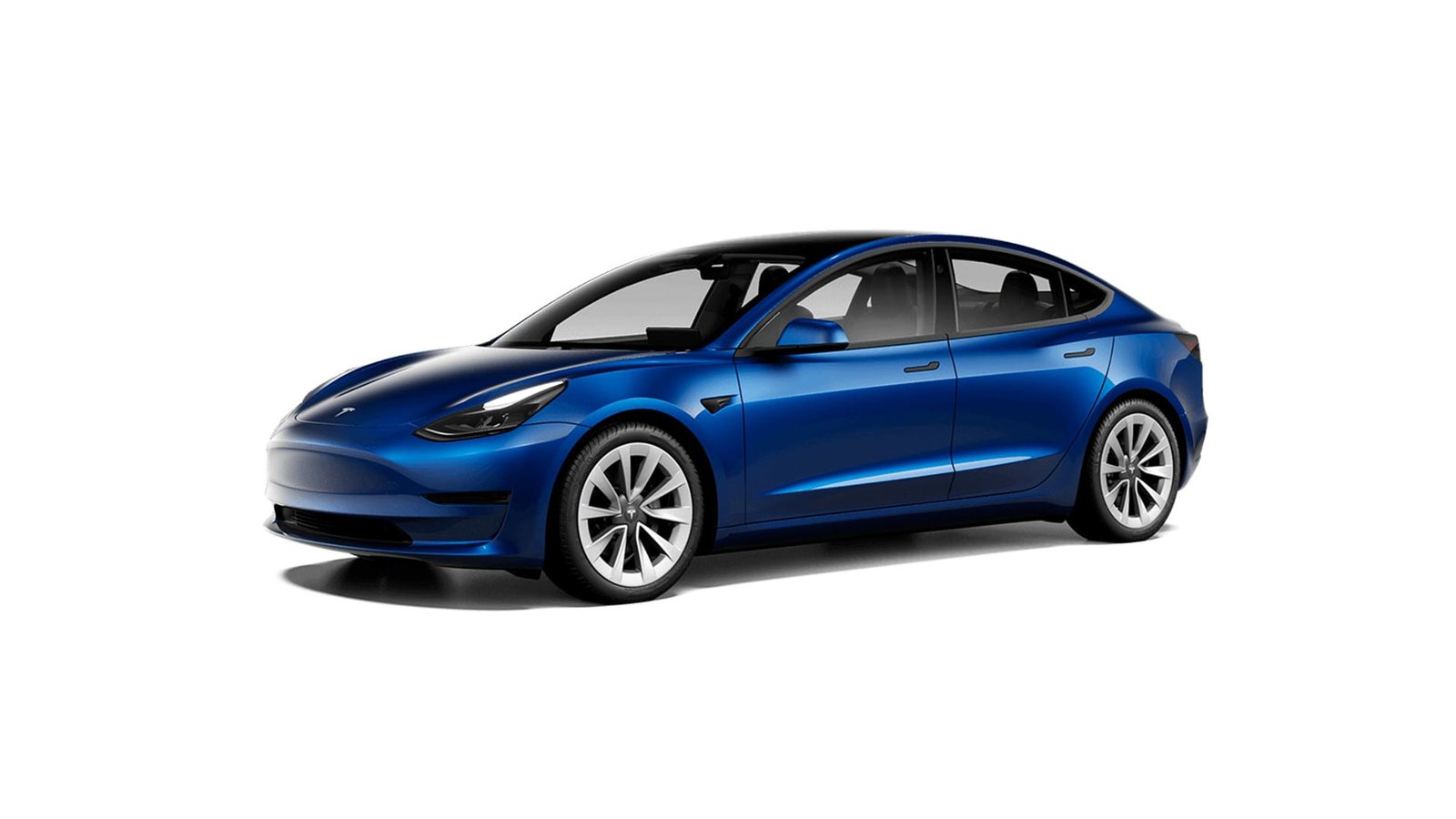 2022 Tesla Model 3 Deep Blue Metallic