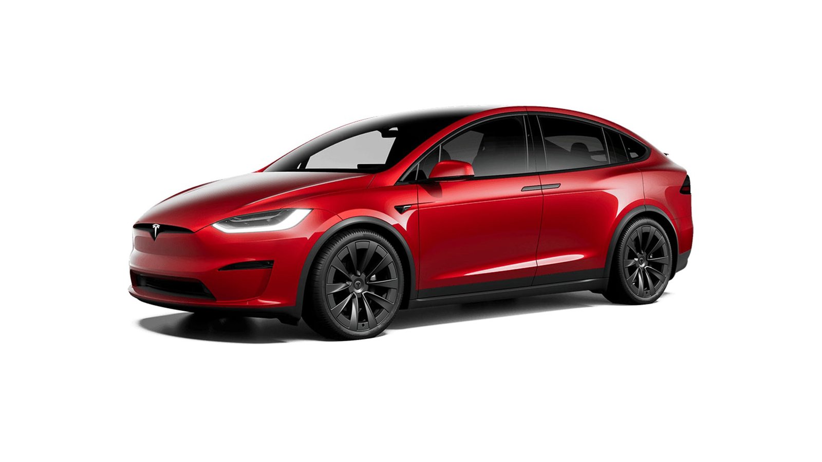 2022 Tesla Model X Red Multi Coat