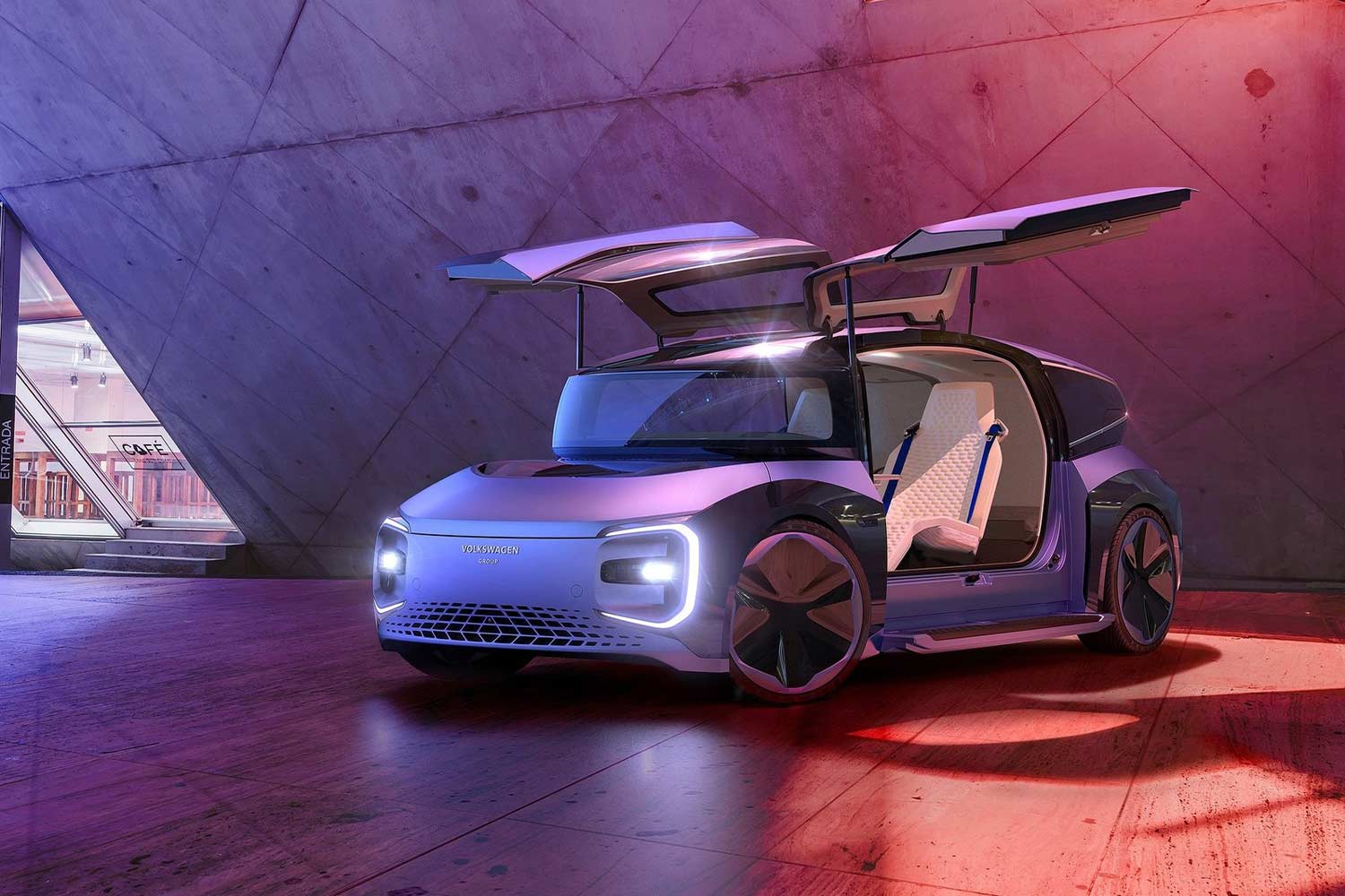 2022 Volkswagen Gen.Travel Concept Front Quarter